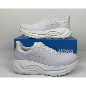 Hoka One One Arahi 8 Running Shoes Women's Size 6 Triple White 1168691 / WWH